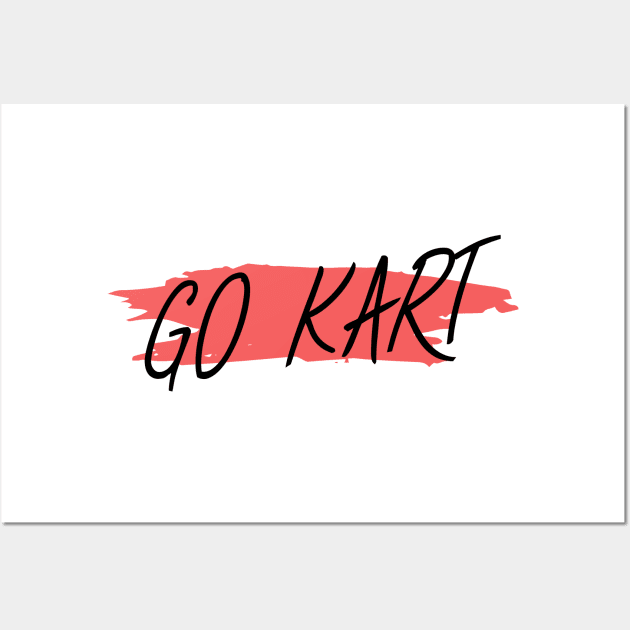 Go kart Wall Art by maxcode